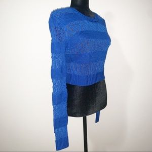 🖤 Pom-Pom Striped Knit Sweater